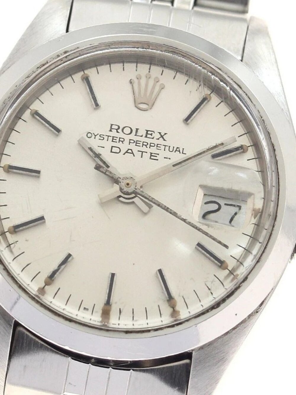 ROLEX Oyster perpetual date 6916 cal.2030 Silver Dial Automatic Ladies_938745